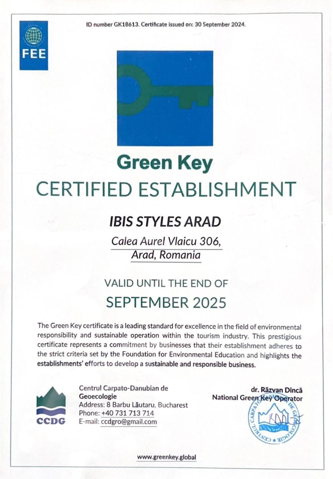 Ibis Styles Arad Hotel Ngoại thất bức ảnh
